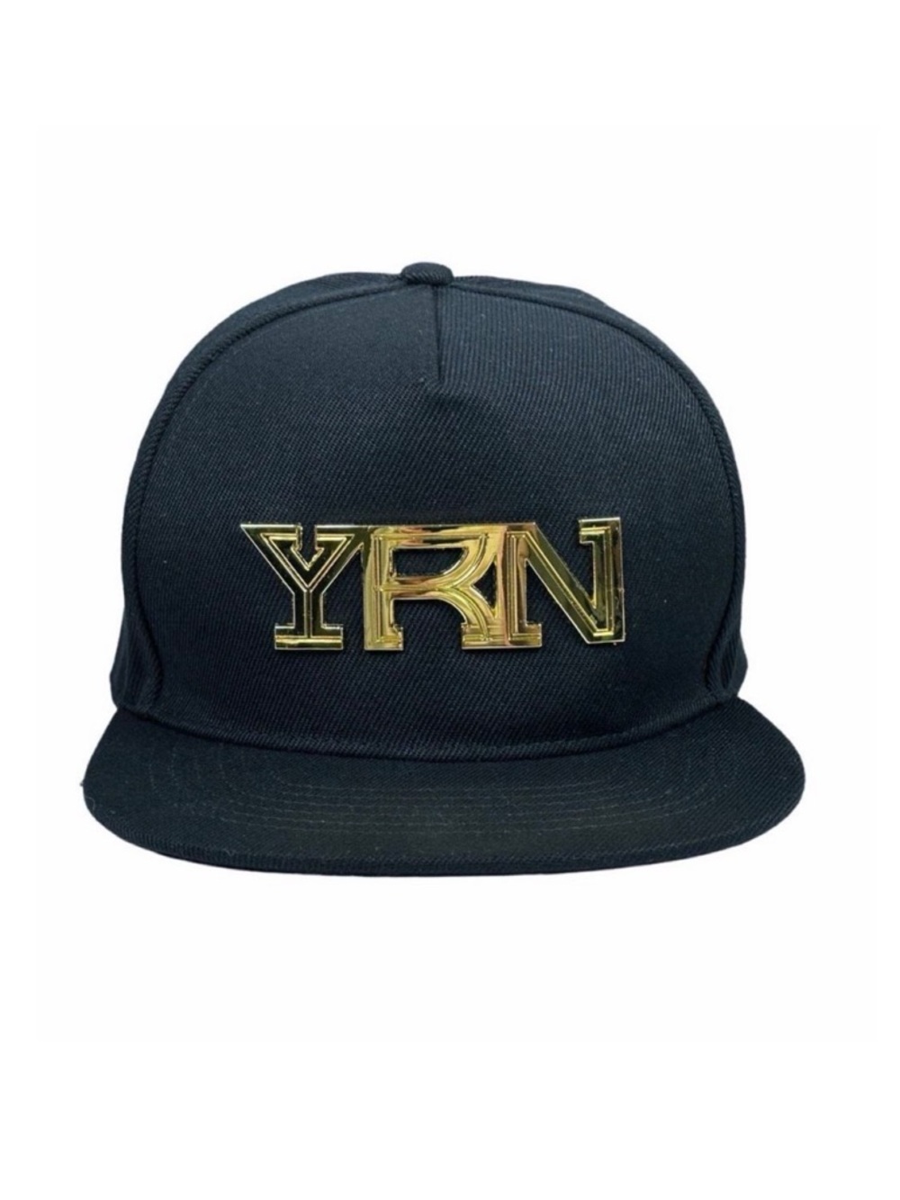 YRN Migos Yung Rich Nation Gold Logo SnapBack Hat - One Size